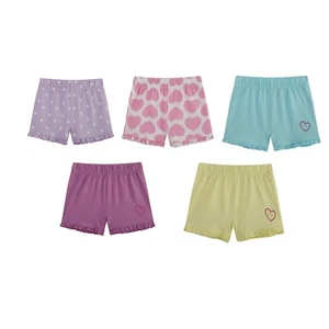 Hello World Girls Baby Girl Essential Pack Of 5 Shorts Jersey - Picture 1 of 6