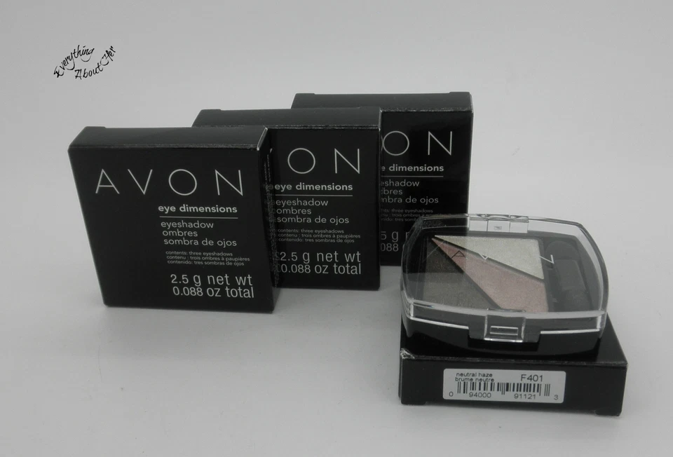 Avon Eye Dimensions Natural Haze Eyeshadow Sets F401