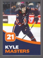2022-23 Kamloops Blazers - KYLE MASTERS [Iowa Wild] AHL