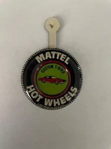Vintage 1967 Hot Wheels Redline Custom T-Bird Pin Badge Button - Picture 1 of 2