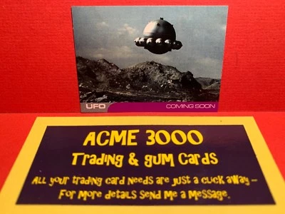 Unstoppable 2018 Christmas Set - Gerry Anderson UFO Series 2 PROMO CARD PR1 - Image 1 of 2