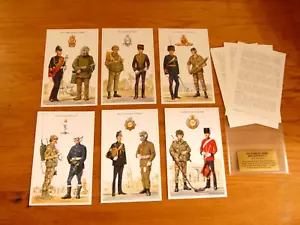 Postcards - THE SUPPORT ARMS AND SERVICES (1) 6 Card Set - Picture 1 of 5