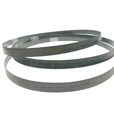 35-3/8 Zoll 10/14 TPI Bandsägeblatt für Milwaukee tragbares Bandsägeblatt 3er Pack - Bild 1 von 4