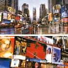 54Wx27H" EVENING IN TIMES SQUARE by MATTHEW DANIELS - NEW YORK CHOICES of CANVAS