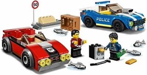 LEGO 60242 Stadtpolizei Autobahnverhaftung mit 2 Autospielzeug, Abenteuer Jagd Gebäude - Bild 1 von 7