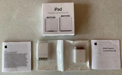 Genuine Apple iPad Camera Connection Kit MC531ZM/A (A1362 & A1358) NEW OPEN BOX - Image 1 of 3