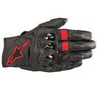 Alpinestars Celer V2 Motorcycle Gloves Black Red Flo