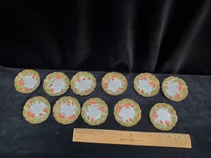 Rare Early HAVILAND & CO Limoges France Twelve (12) 2 3/4" butter pats 1880s - Picture 1 of 6