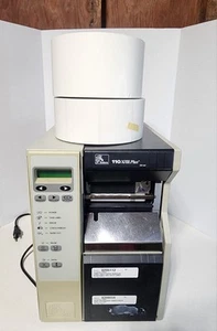 Zebra 110XiIII Plus Heavy Duty 600dpi Network USB Thermal Label Printer + Extras - Picture 1 of 14