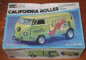 Revell California Roller VW Van Bus Rod 1/25 Kit # 7304 Unbuilt Few Pcs Missing - Picture 1 of 7