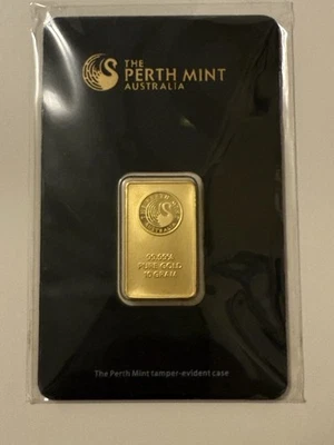The Perth Mint 10g Goldbarren im tamper-evident case - Bild 1 von 2