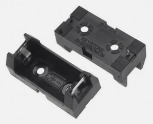 (10 pz) Nuovo Keystone Electronic 108C COVER RITENZIONE BATTERIA PER 108 - Nero - Foto 1 di 1