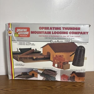AHM HO Gauge Operating Thunder Mountain Logging Company Snap Easy To Assemble - Picture 1 of 7