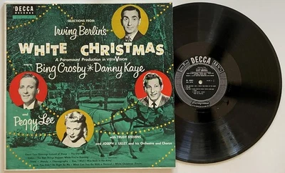 White Christmas OST LP M- Decca (1954) Bing Crosby Danny Kaye Peggy Lee ORIGINAL - Image 1 of 4