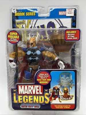 Marvel Legends Beta Ray Bill Modok Serie BAF Toy Biz 2006 ¡Nuevo Raro! Foto 1 de 4