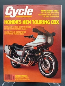 CYCLE APR 81 Honda CBX Kaw GPz550 Maico 490 Mega 2 Suz RGB500 Factory Road Racer - Picture 1 of 16