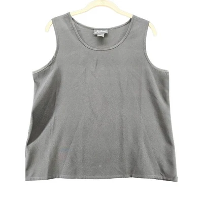 Camiseta sin mangas Milano para mujer negra talla mediana 100 % poliéster pulóver sin mangas Foto 1 de 4