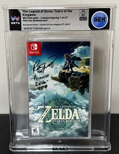 Zelda Tears of the Kingdom WATAGRAPHS GEN/49 Firmado Patricia Summersett - Imagen 1 de 4