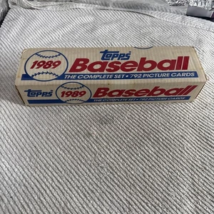 1989 Official Topps Baseball Cards Complete Set of 792 Cards Factory Sealed - Bild 1 von 7