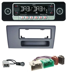 Dietz USB DAB MP3 Bluetooth Autoradio für Volvo S60 S70 C70 V70 00-03 dunkelgrau - Bild 1 von 10