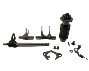 1993 Suzuki DR350 DR350SE Shift Drum Cam Fork Transmission Gears - Picture 1 of 24