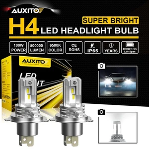 AUXITO H4 9003 LED Headlight Bulbs Cool White 6500K for Toyota Tundra 2014-2023 - Imagen 1 de 12