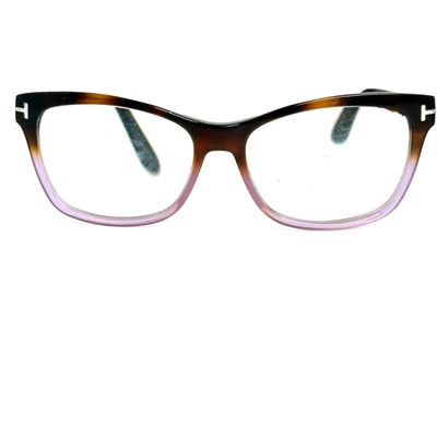 Solo marcos de gafas Tom Ford, TF 5424 56A, 53-15-140, marrón/púrpura H19885 Foto 1 de 4