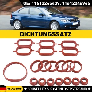 Für Bmw M57 5Er 525D 530D 20x Drallklappen Mit Stützring Dichtung Ansaugbrücke - Bild 1 von 7