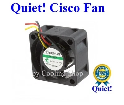 1x Plug-and-Play Super Quiet New Replacement Fan for Cisco SG300-28MP  - Image 1 of 4