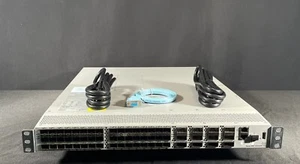 Cisco Nexus N9K-C93240YC-FX2 48 x 1/10/25-Gbps fiber ports and 12 x 40/100 QSFP - Picture 1 of 5