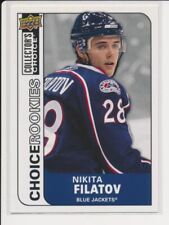2008-09 Collector's Choice #214 NIKITA FILATOV - RC Rookie Card - Blue Jackets