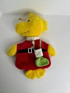 1972 Vintage Peanuts Plumpies Woodstock Snoopy Plush Christmas Stocking - Picture 1 of 6