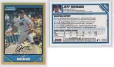 2007 Bowman Draft Chrome Picks Prospects Gold Refractor /50 Jeff Niemann #BDPP83