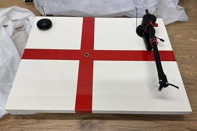 Boxed - NEW - Pro-ject Project Essential - St. George - English Flag - Turntable - Image 1 of 4