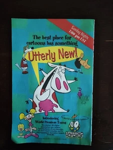 Cartoon Network Comic Book Ad Utterly New Cow From The Flintstones #14 1996 - Picture 1 of 3