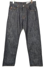 HUGO BOSS Comfort Fit Jeans Men's W32/L32 Button Fly Faded Denim Dark