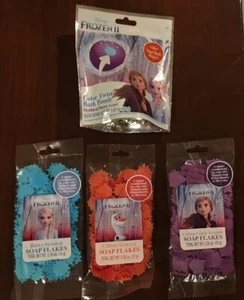 Bomba da bagno Disney Frozen 2 colori Twist sapone profumato fiocchi regalo bambini divertimento bagno - Foto 1 di 9