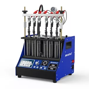 Car Ultrasonic GDI Fuel Injector Cleaner Tester Cleaning Machine 6-Cylinder 110V - Bild 1 von 18