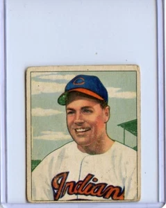 1950 Bowman Dale Mitchell Cleveland Indians #130 🚀😳💥  GVG - Picture 1 of 2