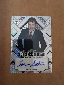 Sean Astin /15 Silber Mojo Autogrammkarte 2022 Leaf Pop Century Herr der Ringe - Bild 1 von 2