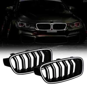 LED Light Front Kidney Grille Grill For BMW 3 Series F30 Grille Lights 2014-2019 - Bild 1 von 13