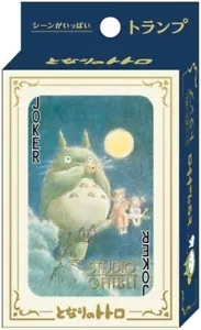 MAZZO CARTE DA GIOCO My Neighbor TOTORO Studio GHIBLI NUOVO GIAPPONE spedizione gratuita - Foto 1 di 2
