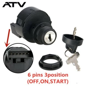 Ignition Switch Key For Polaris Sportsman 325 400 450 500 550 570 700 800 900 - Picture 1 of 15
