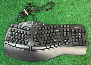 Perixx PERIBOARD-512 Wired Split Ergonomic Keyboard Multimedia Keys Palm Rest - Picture 1 of 2