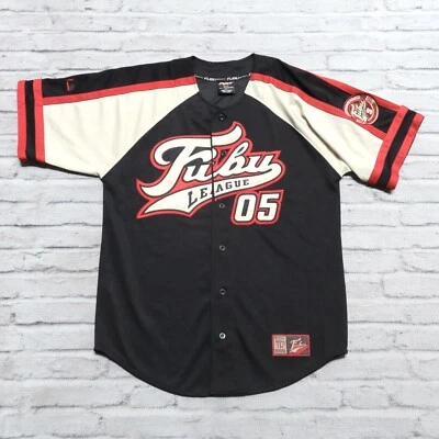 Vintage FUBU 05 Baseball Jersey Size L Rap Hip Hop Urban Street 1022 - Image 1 of 4