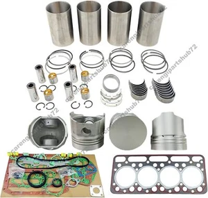 Overhaul Rebuild Kit for Kubota Engine V1902B Loader R400 Generator GV-1120 - Bild 1 von 18