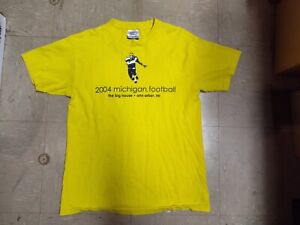 Sports Specialties University of Michigan Wolverines 2004 Football Shirt Sz Med