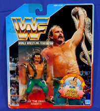 WWF HASBRO JAKE THE SNAKE ROBERTS MOC SERIES 1 1990 WWE