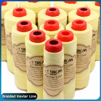Kevlar Line Flying Kite String Fishing Survival Camping Cord Made With Kevlar - Image 1 of 4