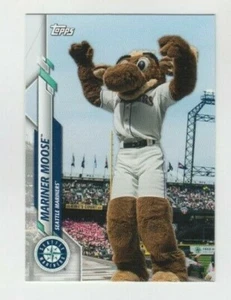 Mariner Moose 2020 TOPPS OPENING DAY MASCOT CARD #M-16 SEATTLE MARINERS - Picture 1 of 1